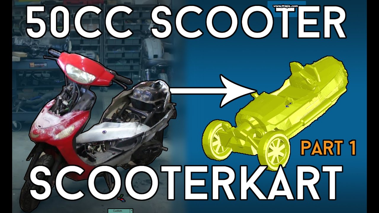 ScooterKart - 50cc Gokart - Part 1