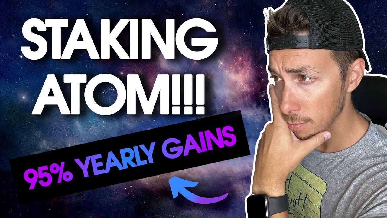 Passive CRYPTO Income Staking ATOM & OSMOSIS (95% Returns)
