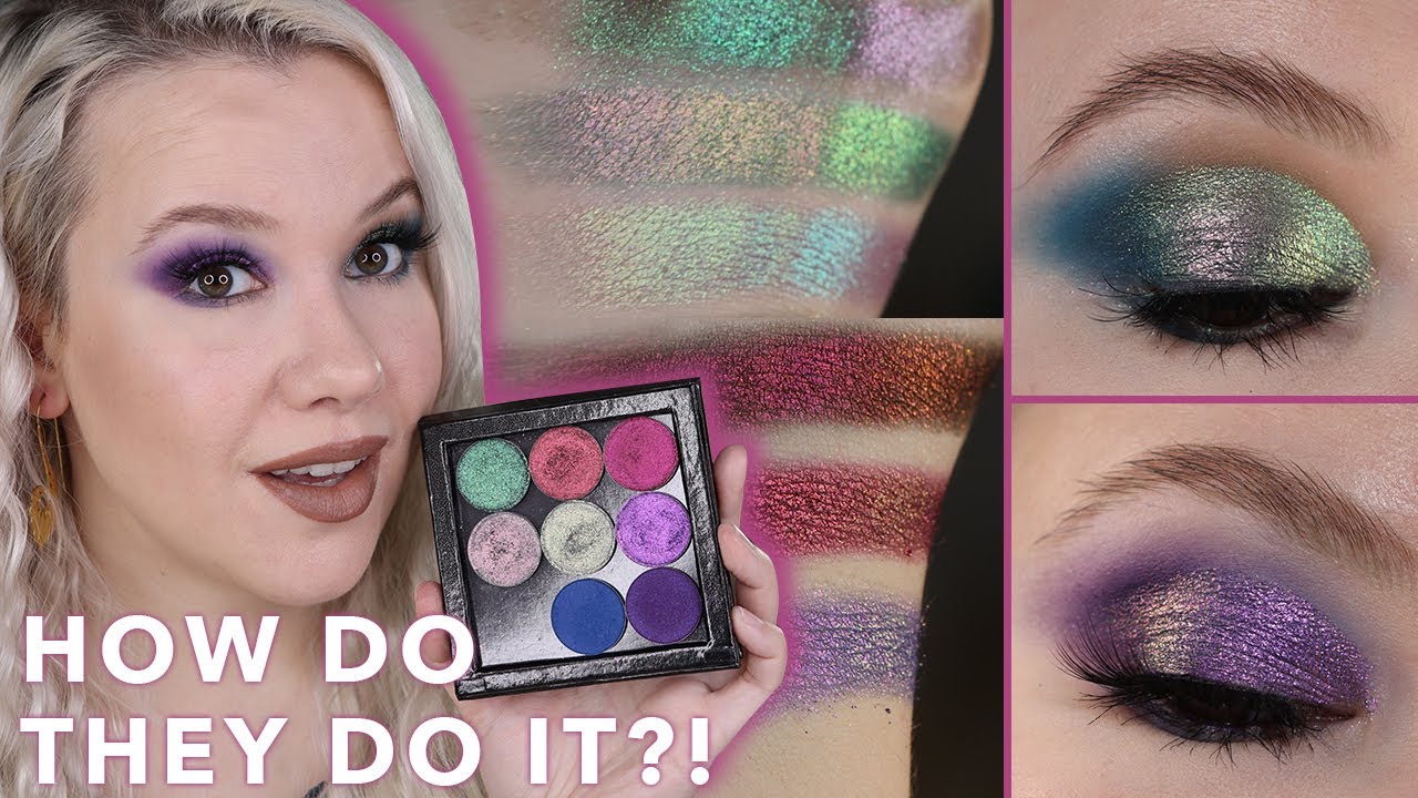 Multichrome Monday | NEW Terra Moons Multichrome Shades: Eye Swatches, Comparisons & 2 Looks