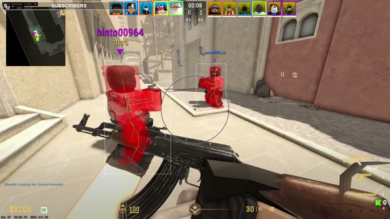Defuse Division ban speedrun [external cheat]