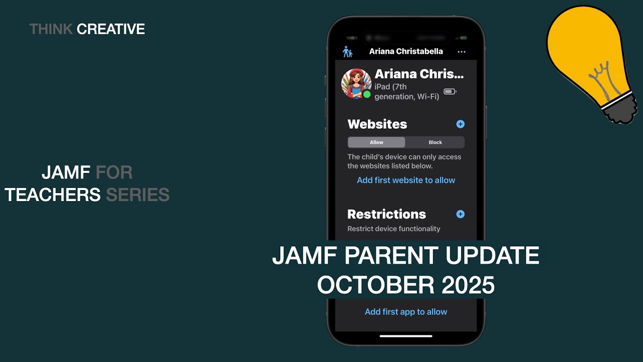 Обновление Jamf Parent (октябрь 2025 г.)