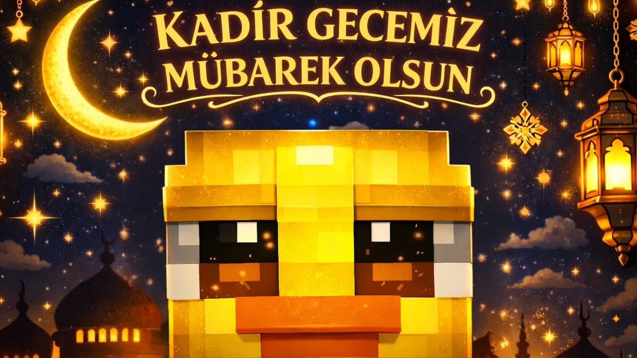 ✨KADİR GECEMİZ MÜBAREK OLSUN | MİNECRAFT HARDCORE #minecraft #live #shorts