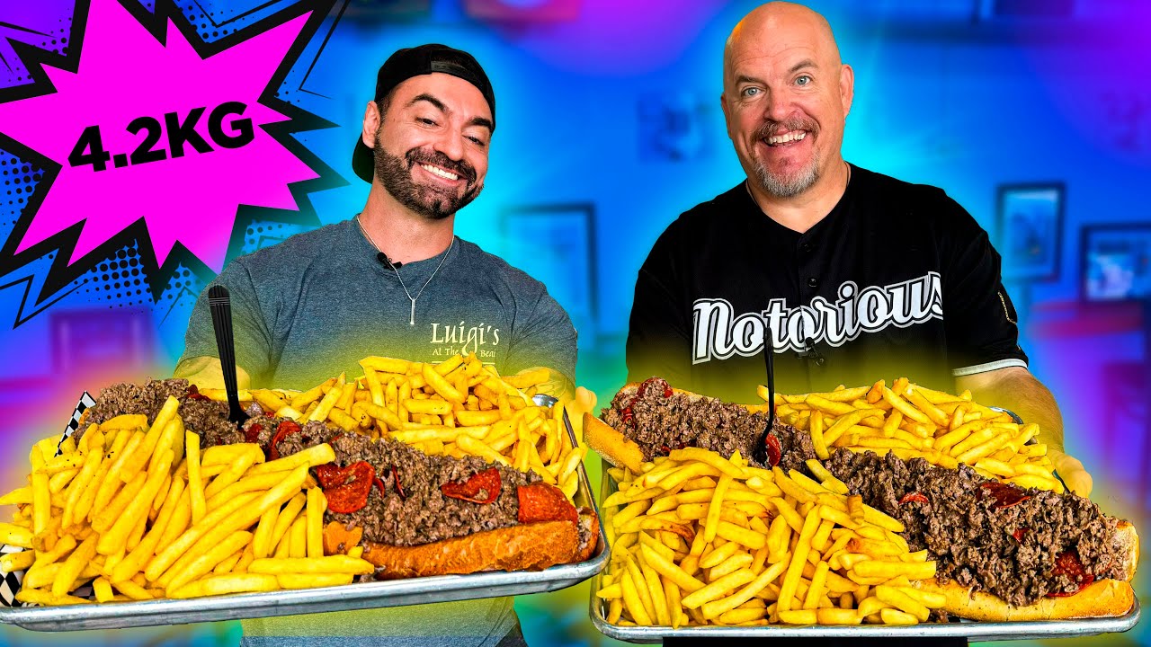 R$500 se COMER esse SANDUÍCHE e BATATA FRITA!! Corbucci & @NotoriousBOB