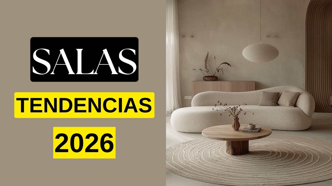 ✨TENDENCIAS SALAS 2026 👉 Lo que viene #home #viral #viralvideo #decoration #interiordesign #hogar