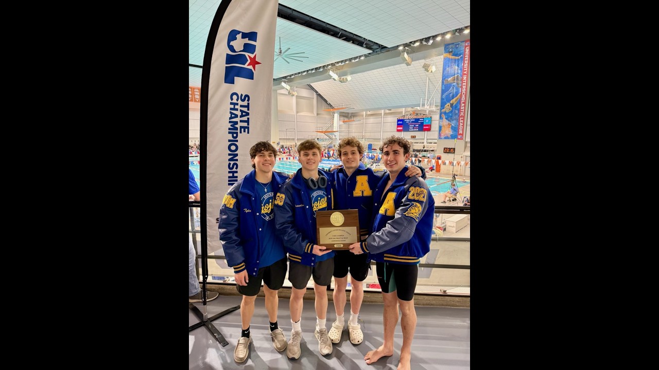 Swim State Championship Finals: 1st Place 200 Yard Free Relay (February 21st, 2026)