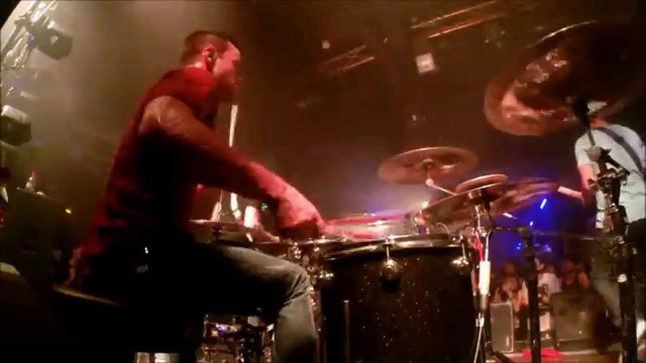 Matt Greiner from August Burns Red: Ghosts live @ Madrid 5/10/15