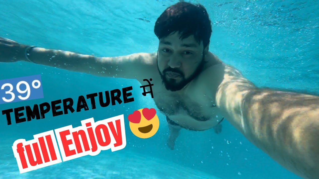 Swimming Pool ￼कें अंदर PHONE￼॥ Full Enjoy😛 Inside the Swimming Pool😍 Bht Maza Aya