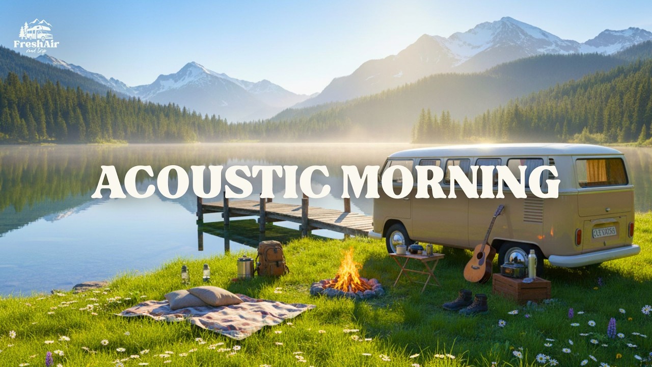 Peaceful Morning LIVE ☀️ Gentle Acoustic Guitar & Folk to Start Your Day | Freshair