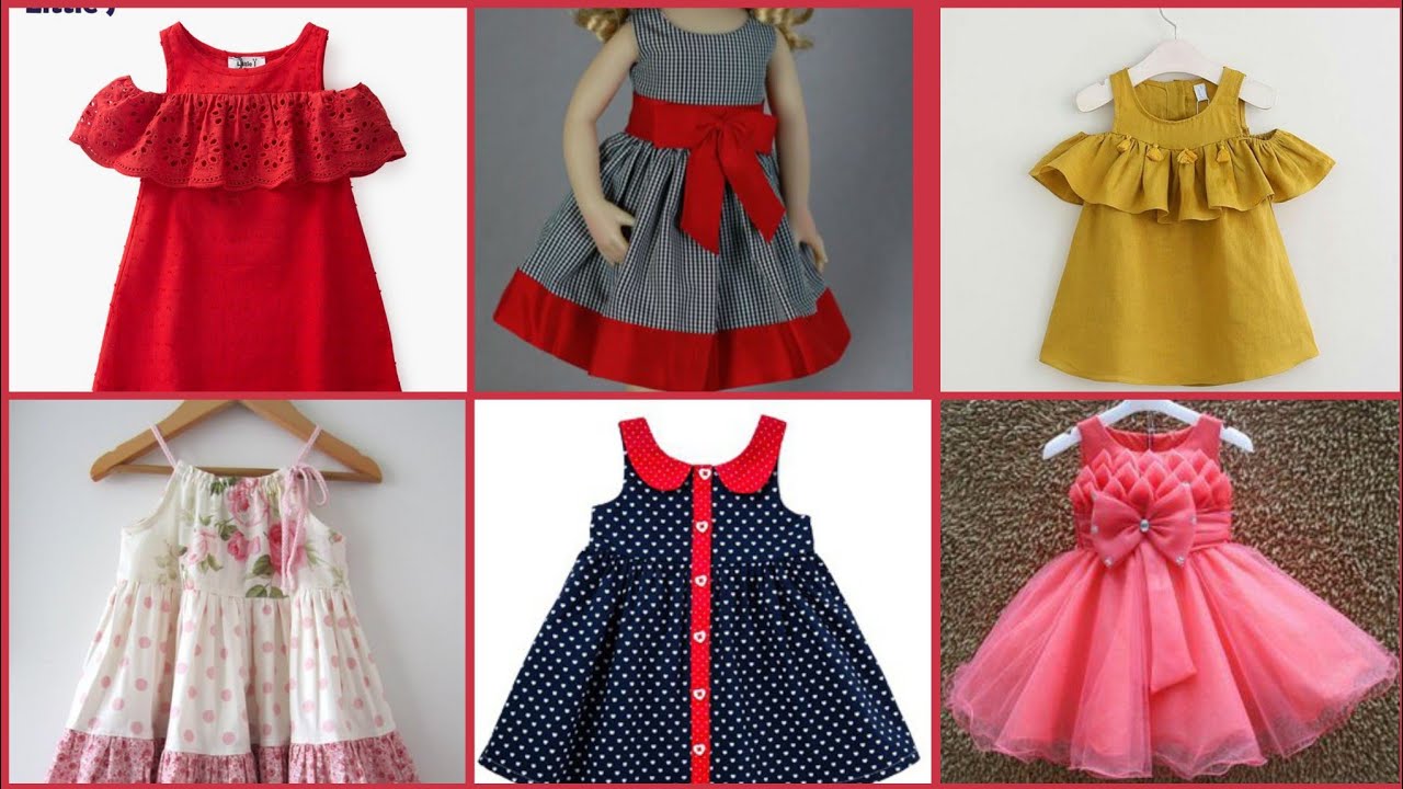 Baby Girls Summer Frocks Designs Collection