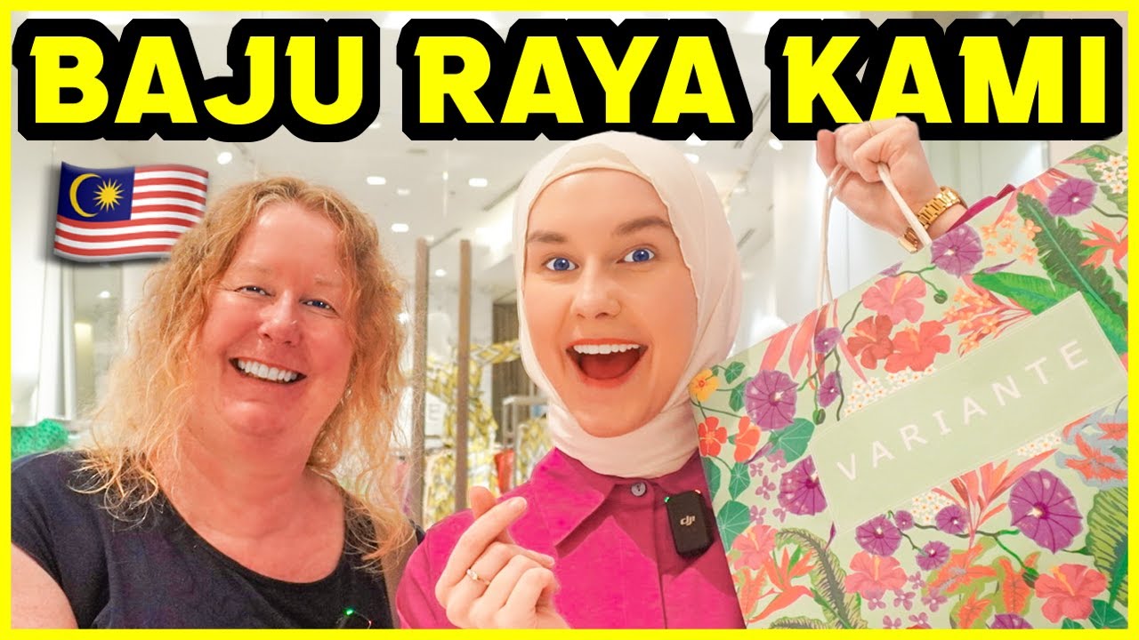 Я и МАМА ПОХОДИЛИ ЗА ШОППИНГОМ BAJU RAYA В МАЛАЙЗИИ! 😍🇲🇾