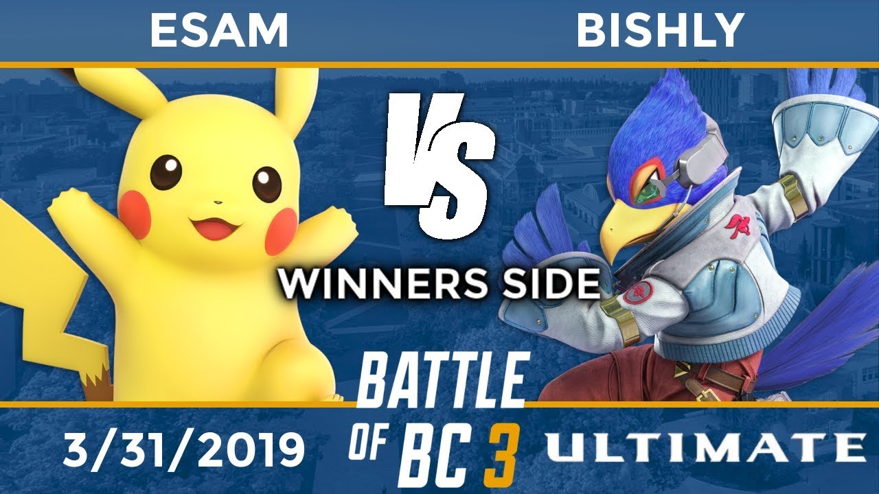 BoBC3: WR1 - PG|Esam (Pikachu) vs KMS|Bishly (Falco)
