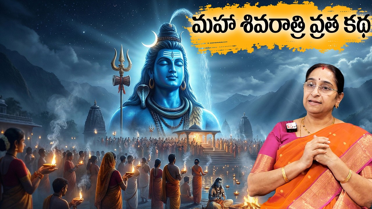 మహా శివరాత్రి వ్రత కథ | maha shivaratri vratha katha in telugu | Ramaa Raavi