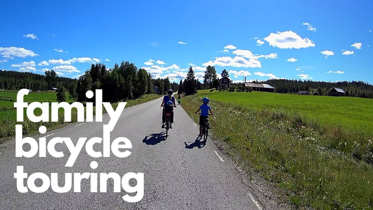 Glorious Weather on our Family Bike Tour - Family Bicycle Touring Day 2