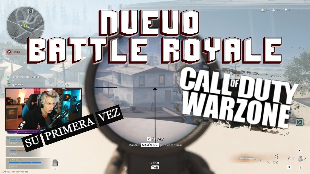 RUBIUS JUEGA ▶ CALL OF DUTY: WARZONE (PRIMERA PARTIDA) - NUEVO BATTLE ROYALE