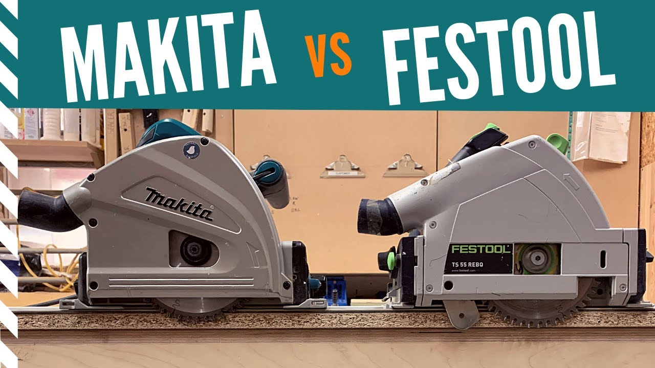 Рельсорезы: Makita SP6000 против Festool TS55