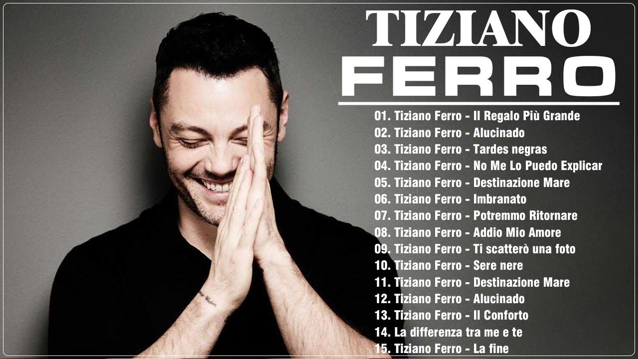 Tiziano Ferro Exitos Mix - Le migliori canzoni di Tiziano Ferro - Tiziano Ferro Canzoni Nuove 2026