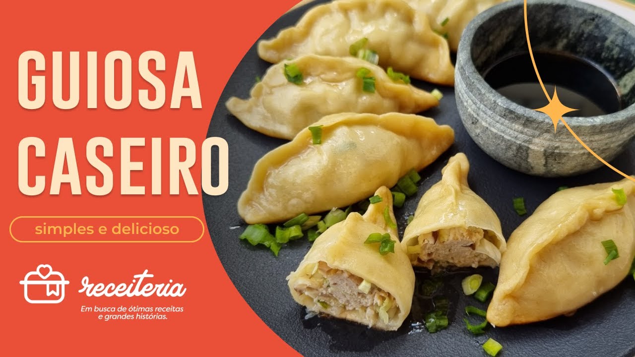 GUIOZA CASEIRO, SIMPLES E SEM ERROS