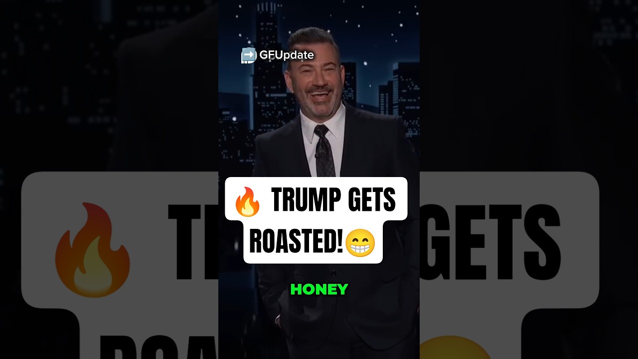 Jimmy Kimmel vs. Trump: Comedy at Its Best! 😁 #trump #usa #jimmyfallon #jimmykimmel #funny #shorts