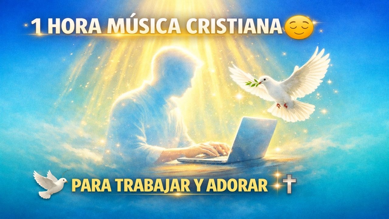 😴 1 Hora Música Cristiana para Dormir Profundo y Orar ✨ Alabanzas Serenas