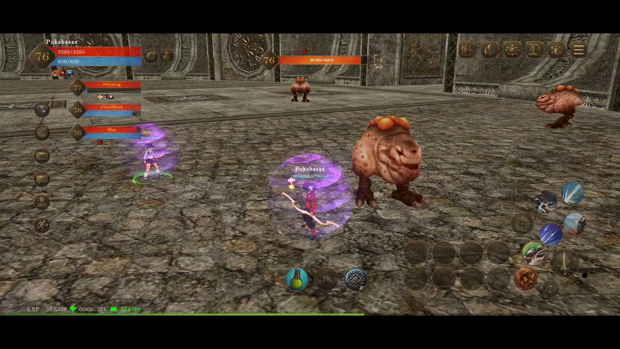 Tantra mobile the lost codex duel Pukshasas vs Rhie