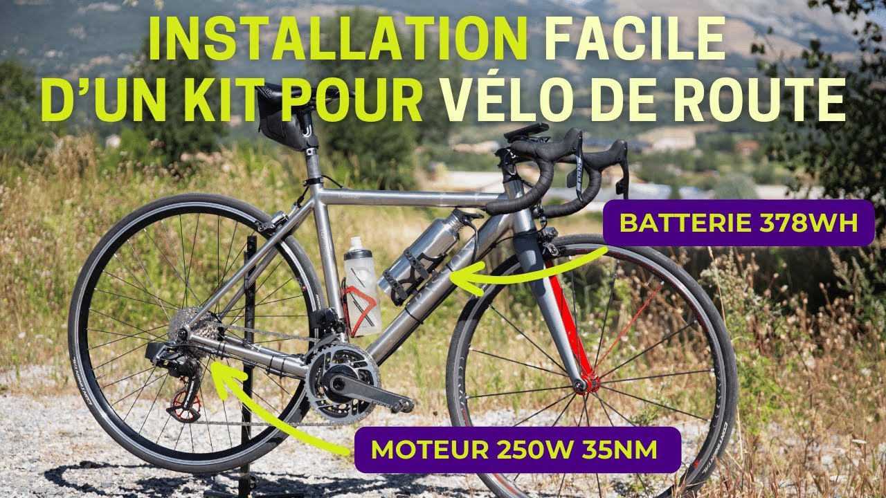 Installation du kit électrique roue arrière ANNAD : toutes les étapes pour un montage en moins d'1h