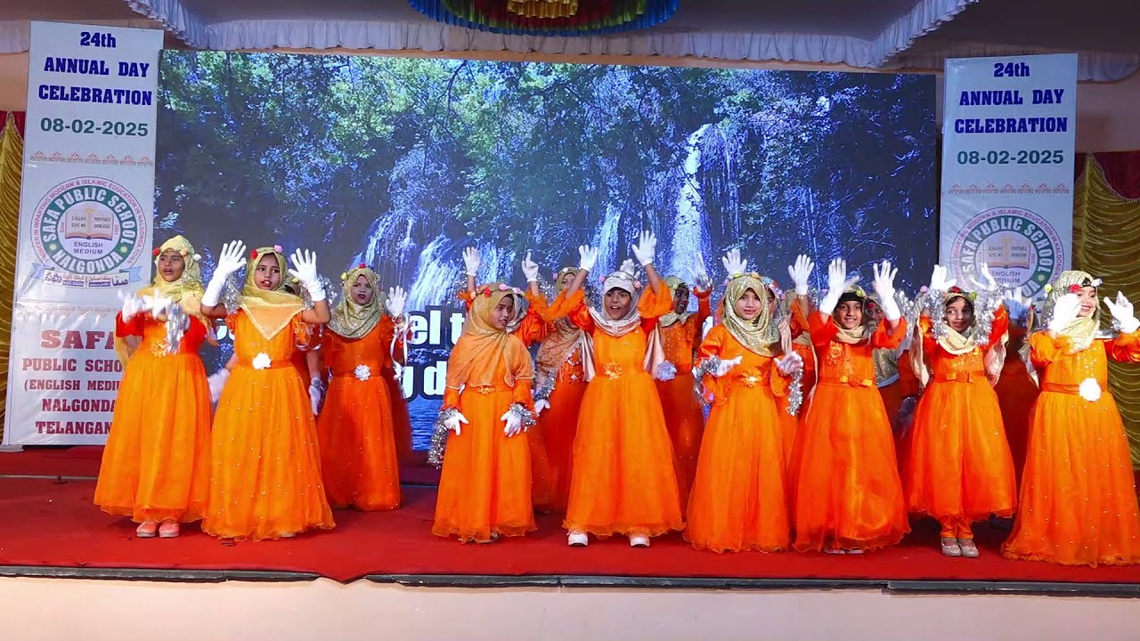 ANNUAL DAY 2025 - SAFA PUBLIC SCHOOL NALGONDA - Action Song 