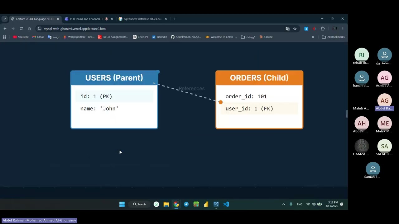 Crash Course – Database With Ghonimi S2
