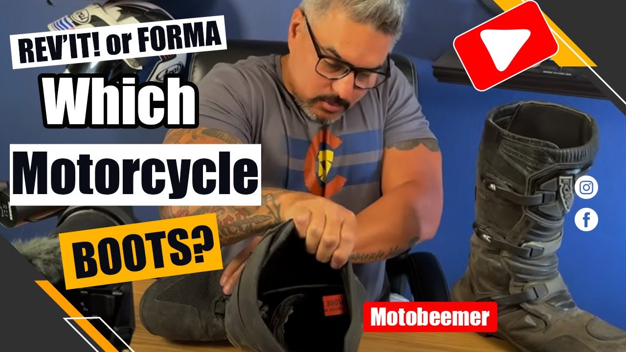 REV'IT! или мотоботы FORMA Adventure? Я сломал ногу!