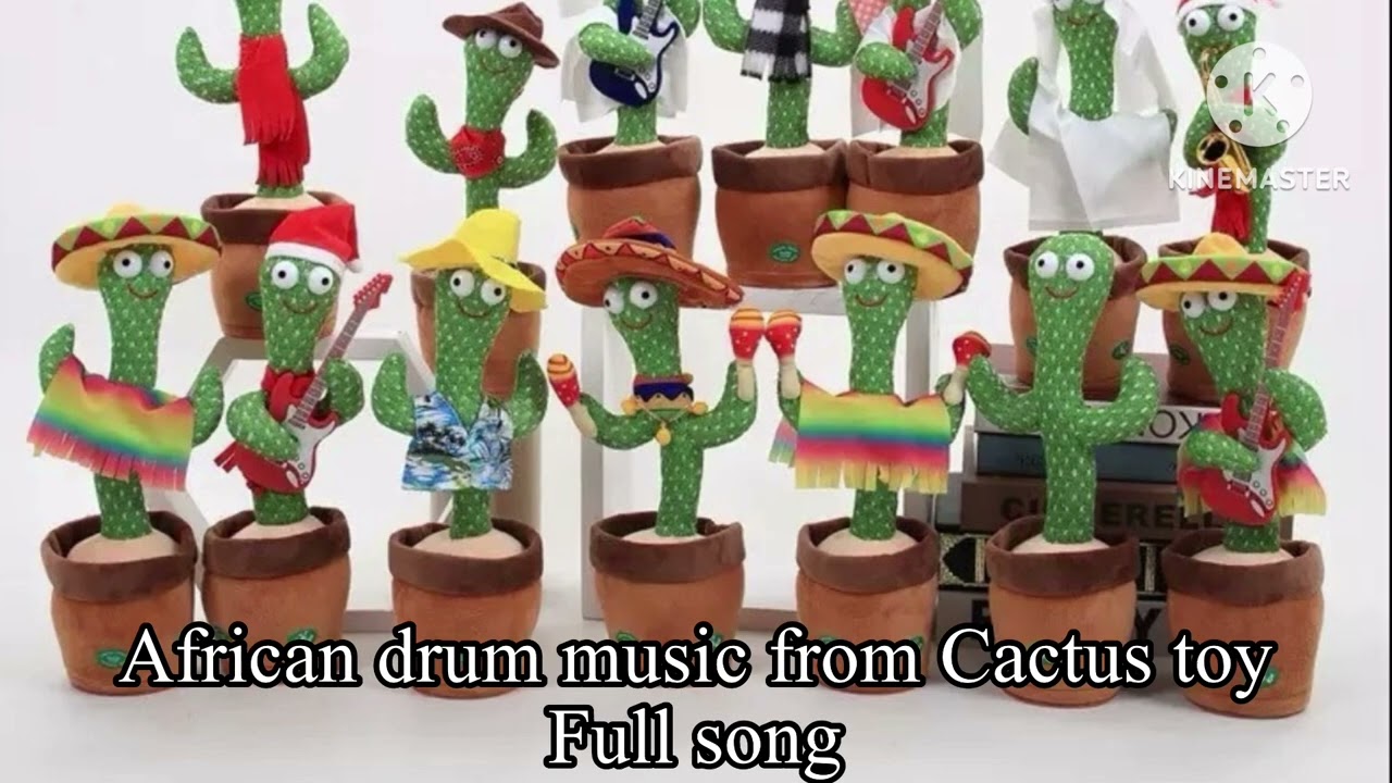 African drum music from cactus toys (all parts added together to make the full song)