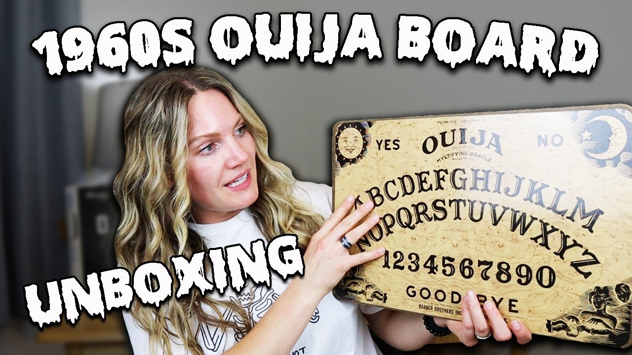 UNBOXING | RARE VINTAGE 1960S OUIJA BOARD *HAUNTED?*