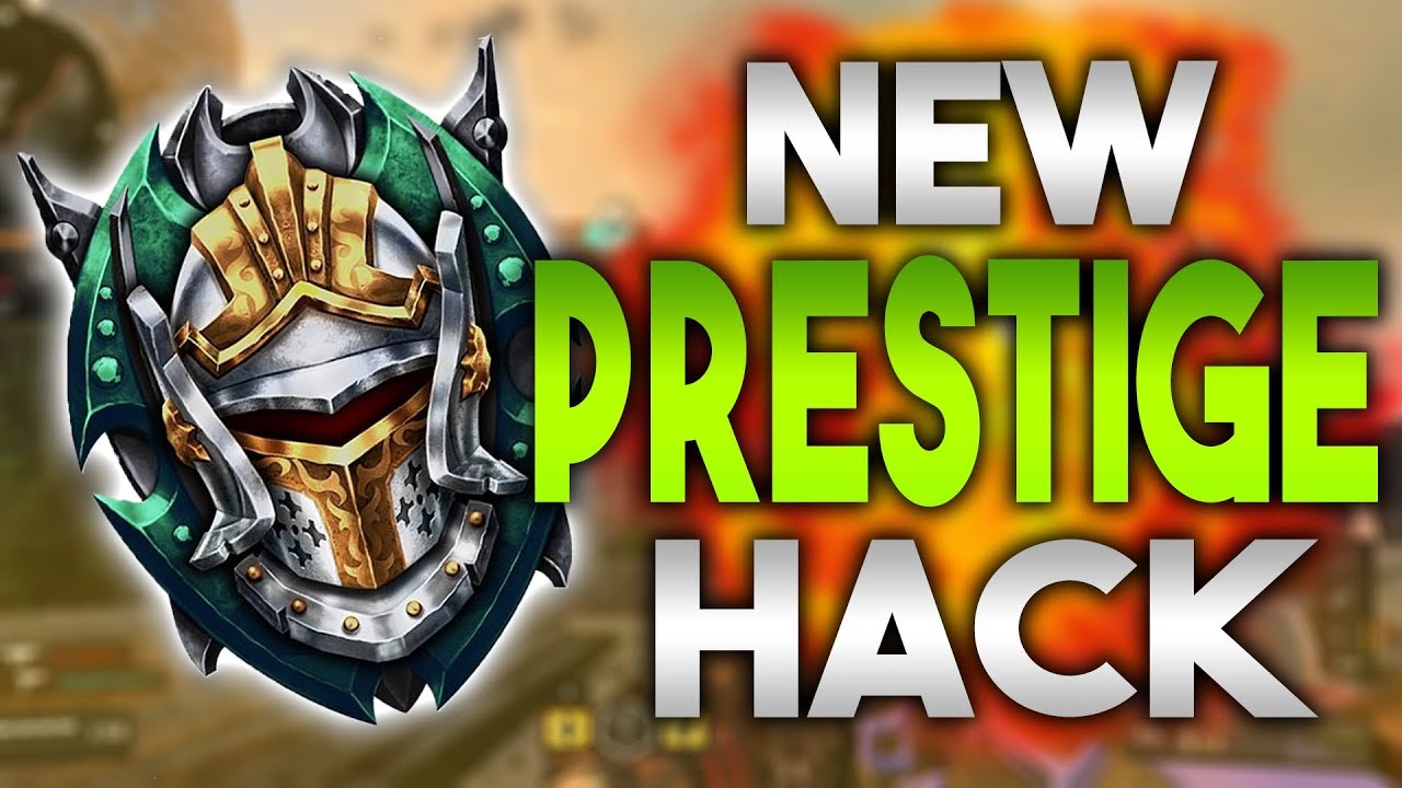 BLACK OPS 4 PRESTIGE HACK (BO4 Easy Way To Prestige)