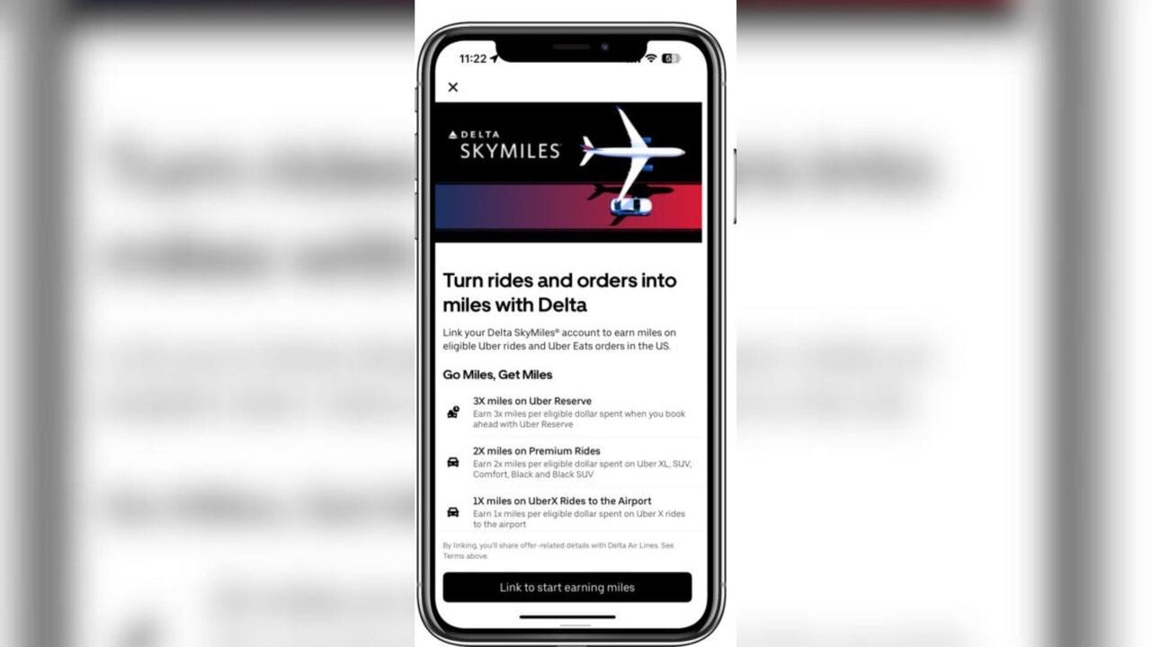 Uber, Delta launching rideshare, delivery partnership