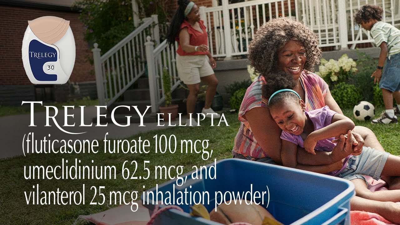 TRELEGY ELLIPTA (fluticasone furoate, umeclidinium, vilanterol) TV Commercial &ndash; Not Sitting Out