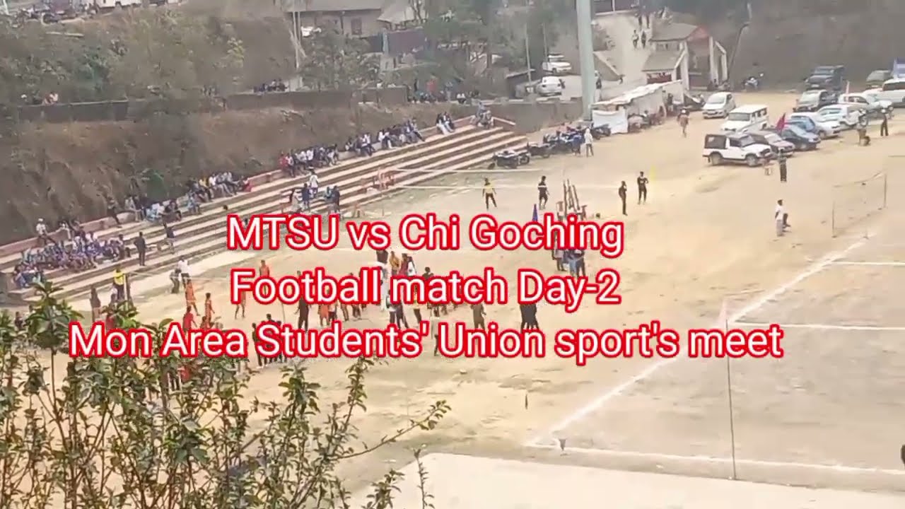 Mon Town students union vs Chi-Goching Students' union/ Football/MonArea students' union sports meet
