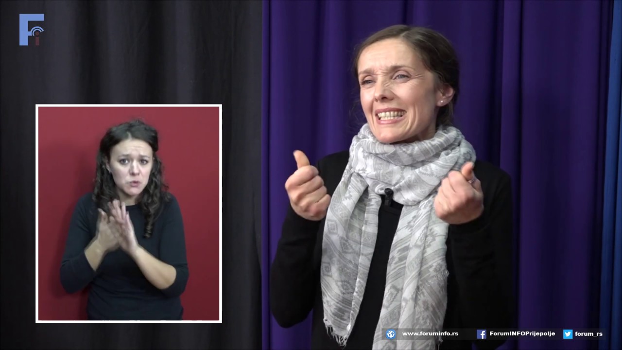 Vera Jovanović - Srbiji nedostaju tumači za znakovni jezik