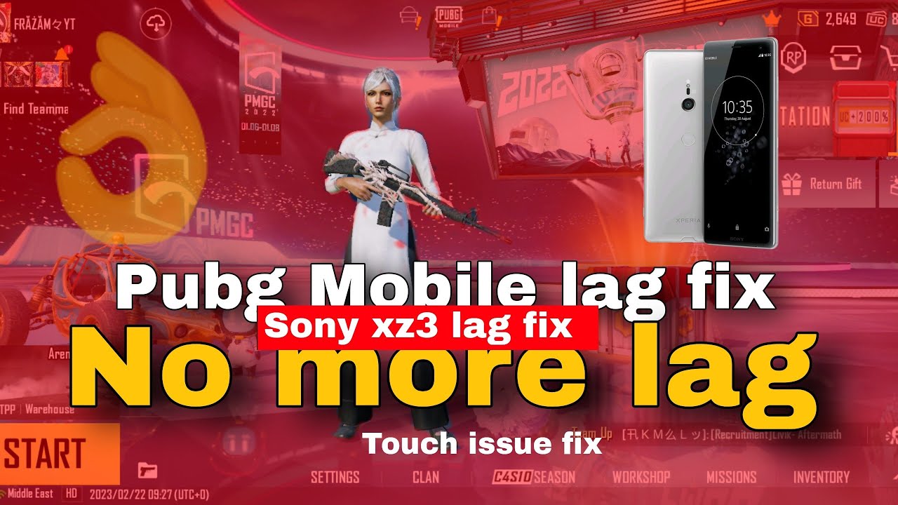 pubg Mobile lag fix |sony xz2|Sony xz3 |aqous r2|aqous r3#pubg #sony