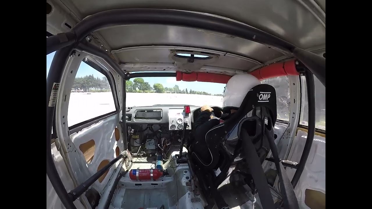 Putu power new setup gc8 type ra sti rallycross 1st timed run