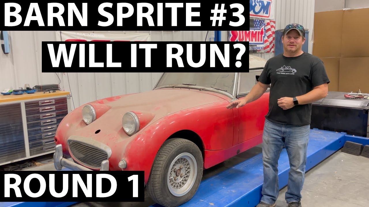Round 1 - Barn Find Sprite #3 - Will It Run?