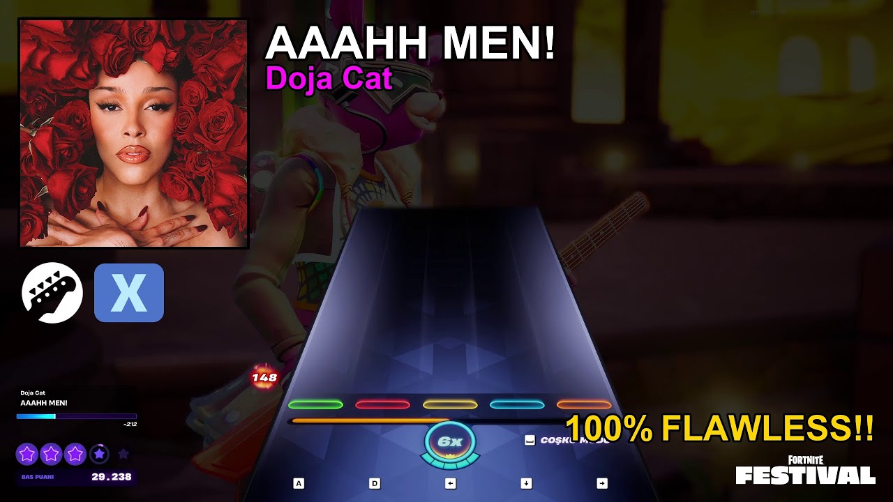 AAAHH MEN! Expert Bass 100% FC - Fortnite Festival