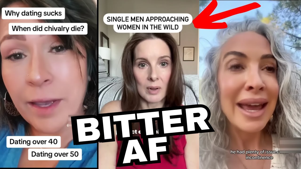 Older Women Are Angry Men Don't Approach Or Give Them Attention