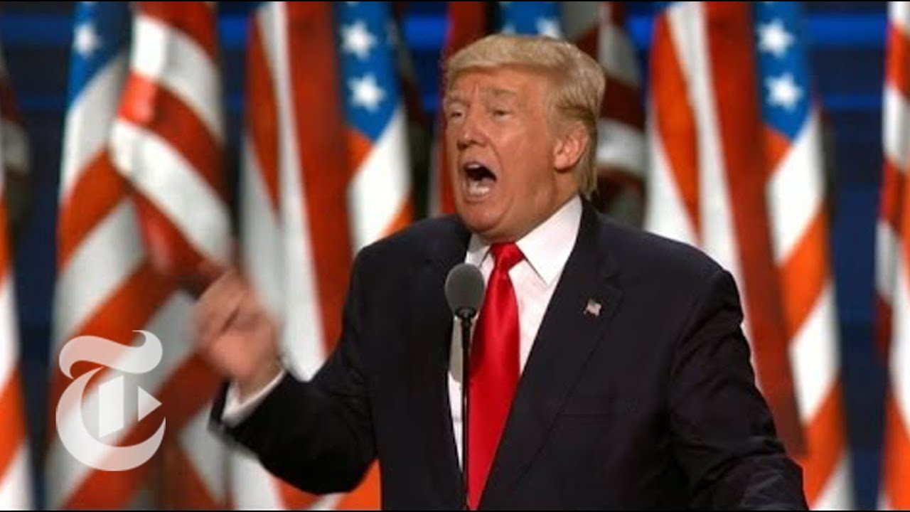Trump Uses Dark Imagery in R.N.C. Speech | The New York Times