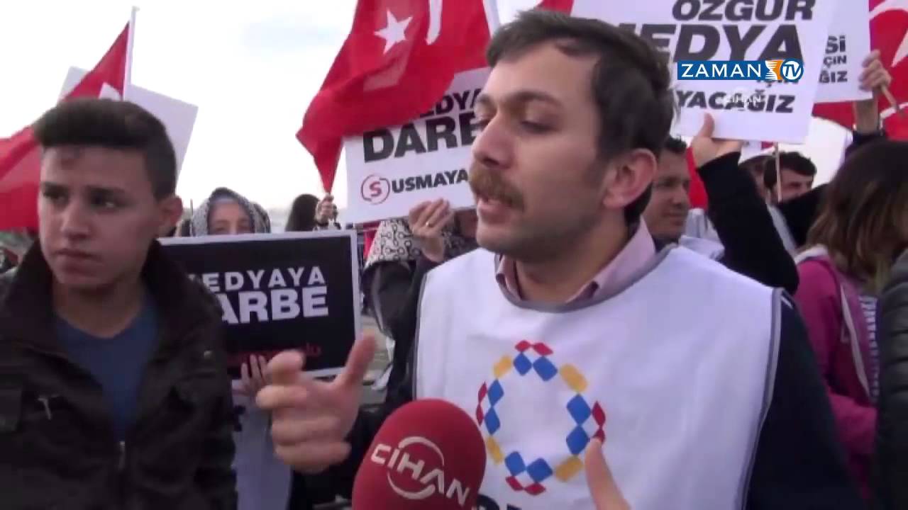 İstanbul Maratonu'nda Samanyolu çalışanlarından protesto