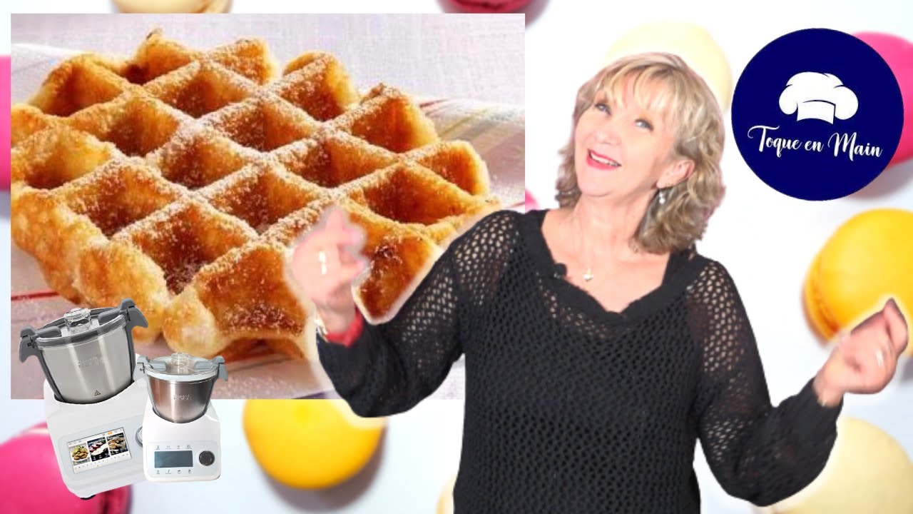 GAUFRES LIEGOISES avec le COMPACT COOK DELUXE, PLATINUM, PRO OU ELITE et TOQUEENMAIN ( Unboxing )