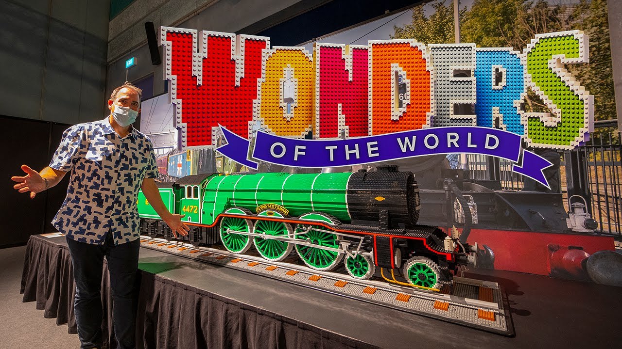 Brickman Wonders of the World Exhibition at Science Centre Singapore (Lego)