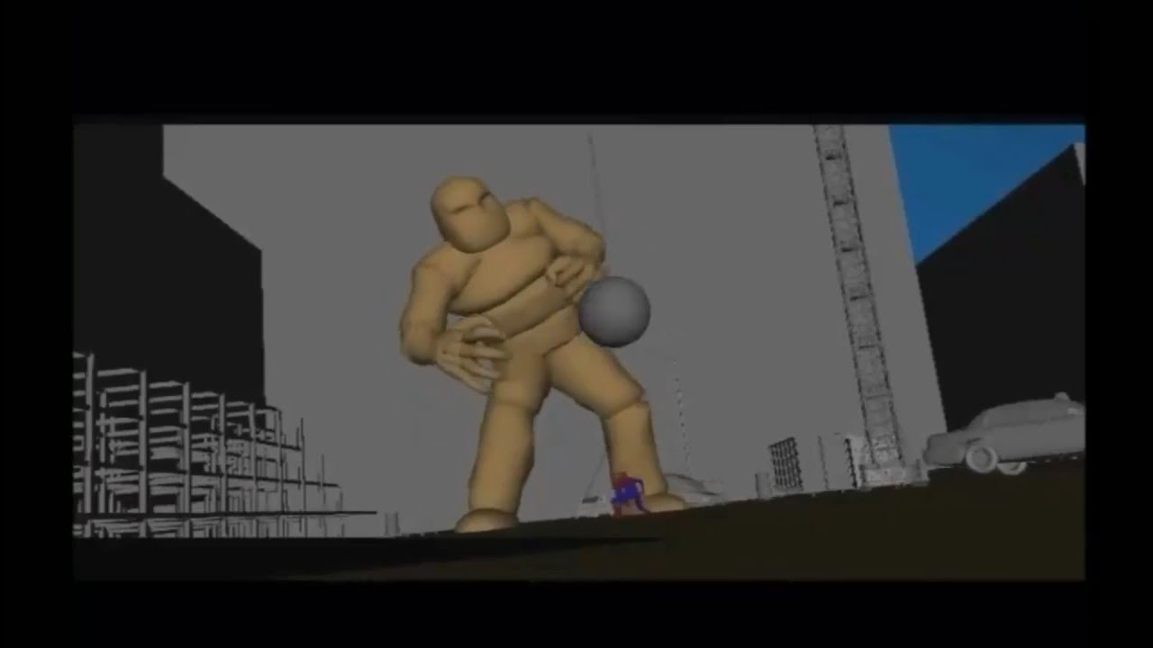 Sandman vs Spider-Man pelea extendida (Cgi)