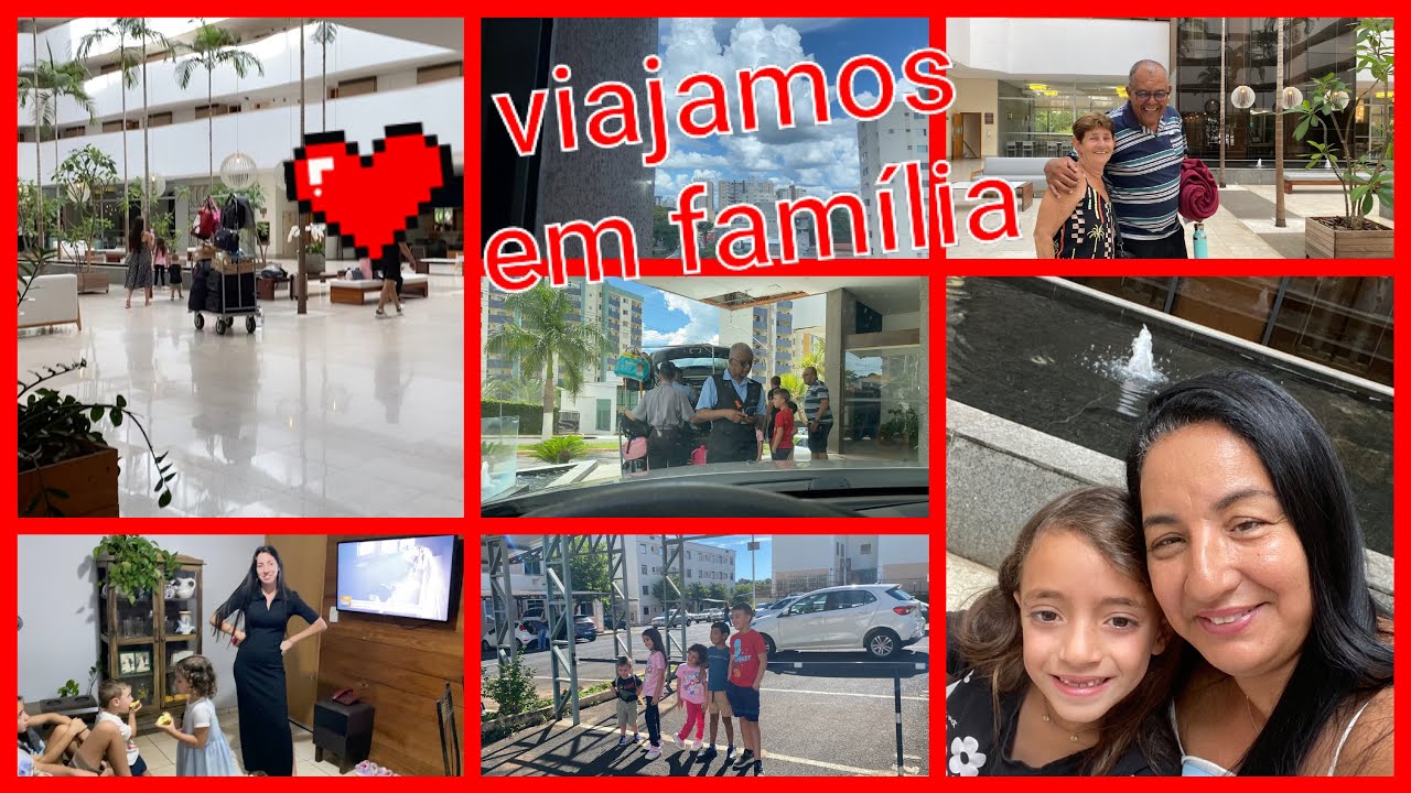 VIAJAMOS EM FAMÍLIA PARA COMEMORAR MEU ANIVERSÁRIO 