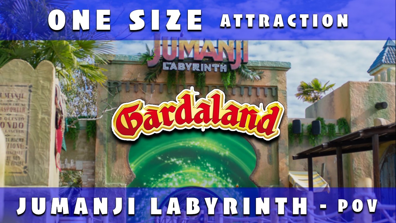 JUMANJI THE LABYRINTH a Gardaland