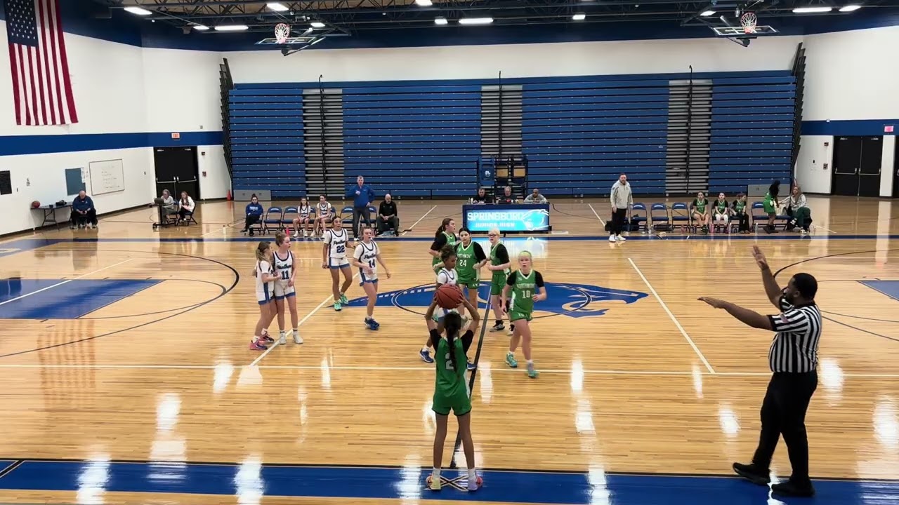 Makenna 7th Grade vs Springboro Blue 1/10/26