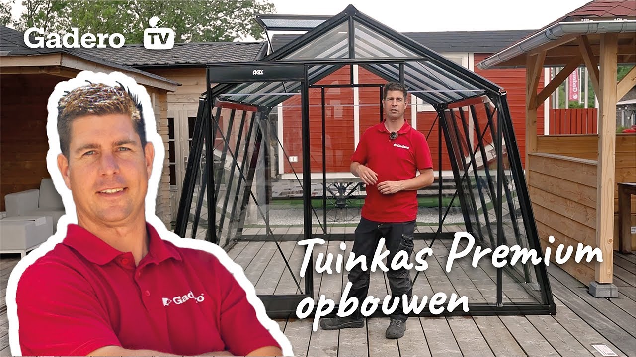 Hoe bouw ik een Tuinkas Premium op?