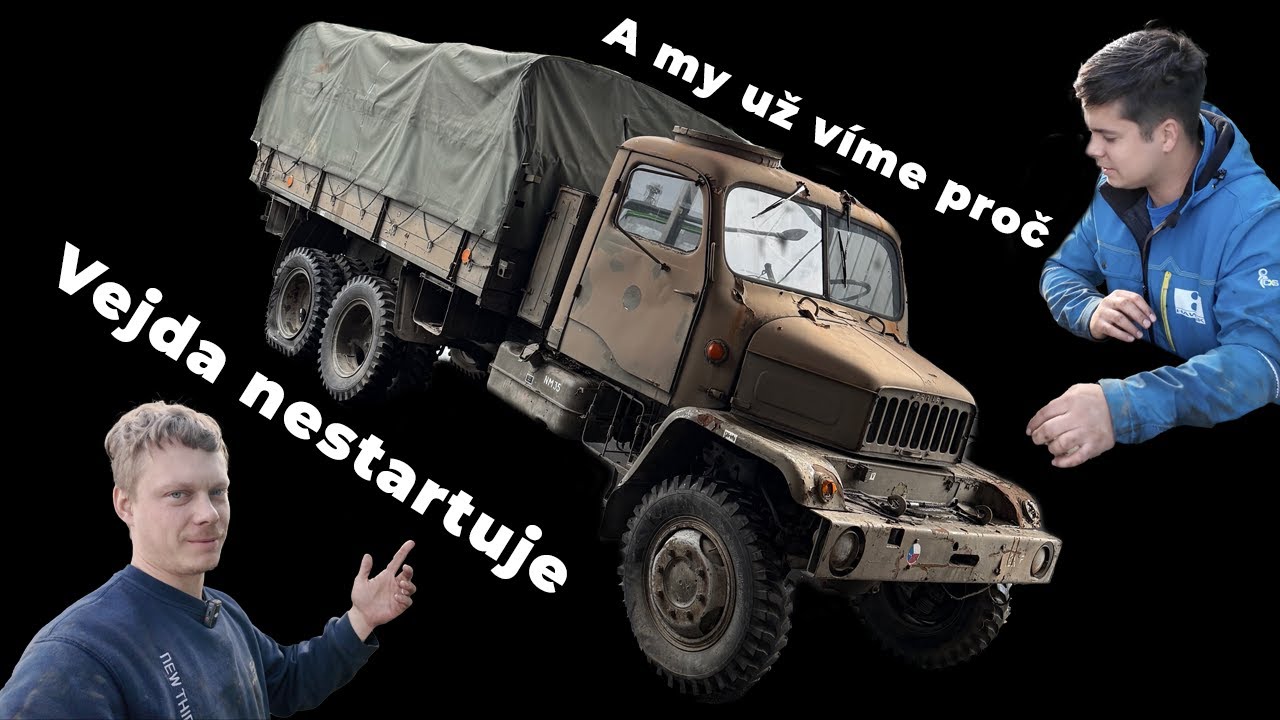 Oživujeme Pragu V3S M2: Učíme se za pochodu, šroub po šroubu (skoro) 2. díl